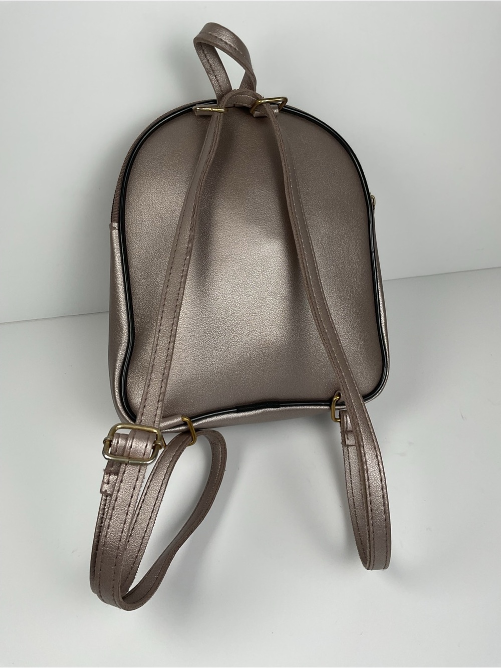 Ted Baker London Mini Backpack Bunny Bow Polka Dot Rose Gold Womens Bag Cut - Picture 4 of 9